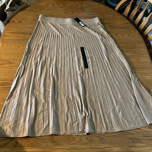 NWT Banana Republic XL Knit Skirt Mocha